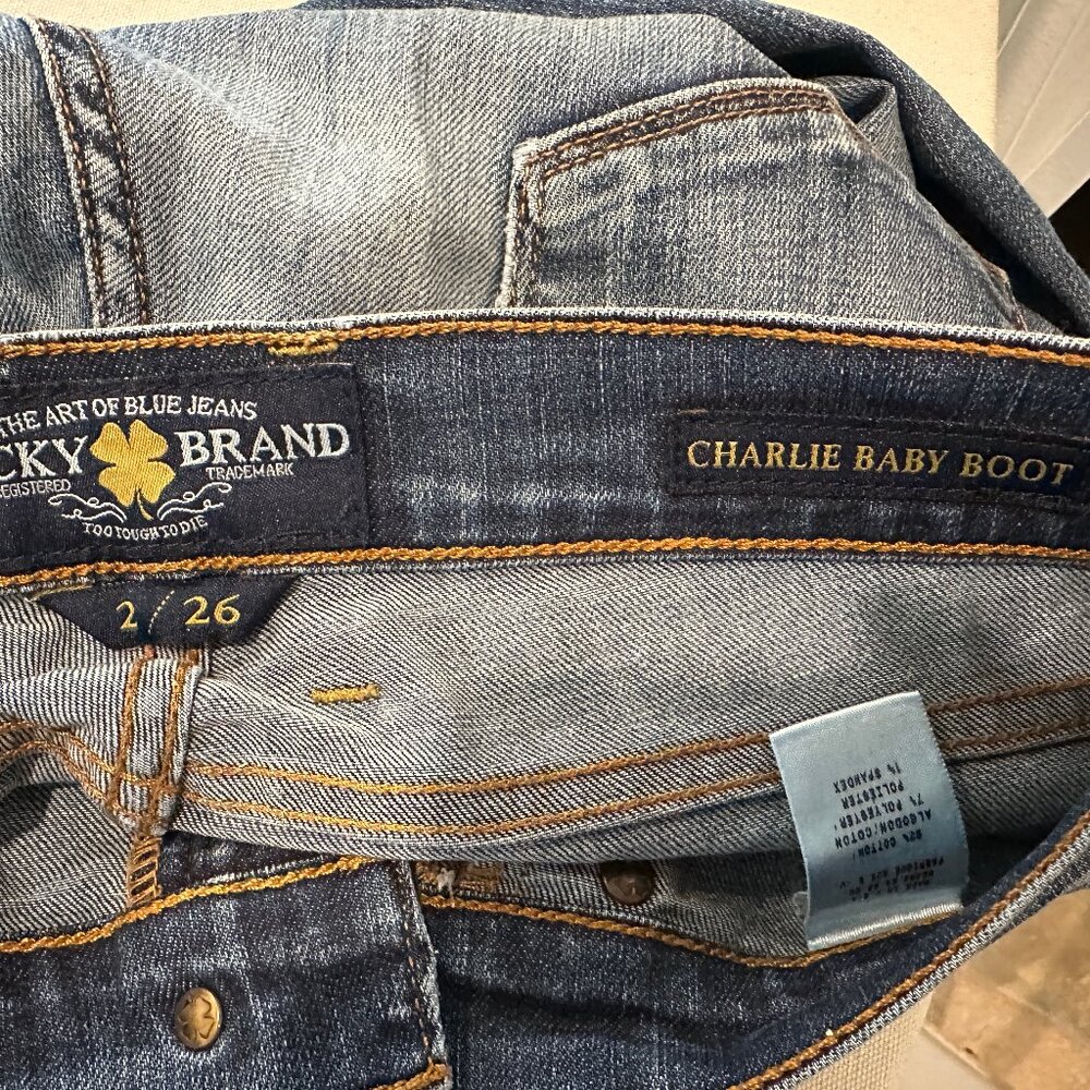 Lucky Brand Charlie Baby Boot Size 2/26